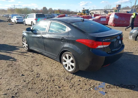 2012 Hyundai Elantra Gls (Ulsan Plant)/Limited (Ulsan Plant) из США, поврежденный, VIN KMHDH4AE1C4370300
